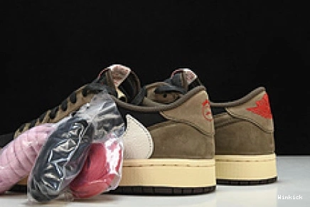 SCOTT DARK LOW TRAVIS 1 AIR CQ4277-001 JORDAN MOCHA 0902